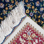 ペルシャ絨毯 クム産 シルク 玄関マット