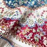 ペルシャ絨毯 クム産 シルク 玄関マット