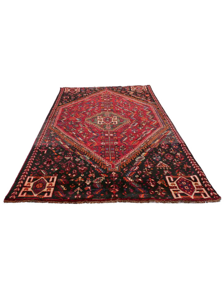 ペルシャ絨毯 アバデ産 ヴィンテージ 約135cm x 227cm