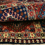 ペルシャ絨毯 ヤラメ 60x101cm 玄関マット 手織りラグ