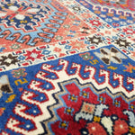 ペルシャ絨毯 ヤラメ 60x101cm 玄関マット 手織りラグ