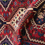 ペルシャ絨毯 ヤラメ 78x125cm 赤 レッド 手織り ラグ