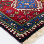 トライバルラグ(62x93cm)玄関マット ヤラメ ペルシャ絨毯