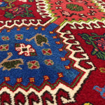 トライバルラグ(62x93cm)玄関マット ヤラメ ペルシャ絨毯