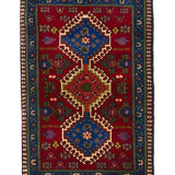 トライバルラグ(62x93cm)玄関マット ヤラメ ペルシャ絨毯