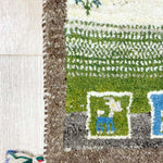 ペルシャ絨毯 ギャッベ 玄関マット