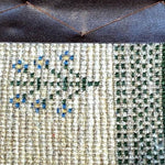 ペルシャ絨毯 ギャッベ 50x82cm 玄関マット 手織りラグ