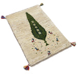 ギャッベ ラグ ホワイト