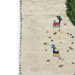 ギャッベ ラグ ホワイト