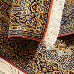 カシミール絨毯 ヴィンテージ シルク 手織り