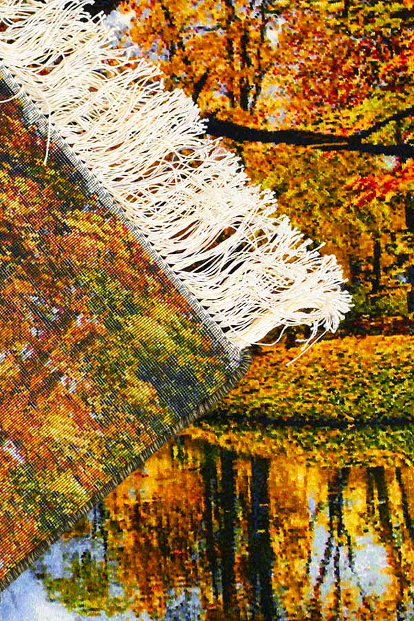 ピクチャーラグ 絵画絨毯