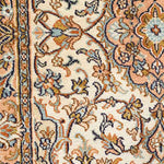 カシミール産シルク絨毯の模様