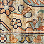 カシミール産シルク絨毯の織りの密度