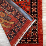 ペルシャ絨毯 ライオンギャッベ 正方形