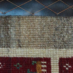 ペルシャ絨毯 ギャッベ 白 ホワイト 玄関マット