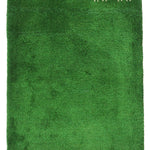 ペルシャ絨毯 ギャッベ 玄関マット 緑 グリーン
