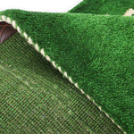 ペルシャ絨毯 ギャッベ 玄関マット 緑 グリーン