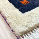 ペルシャ絨毯 ギャッベ 64x86cm 玄関マット