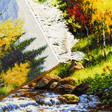 ピクチャーラグ ペルシャ絵画絨毯