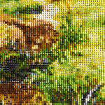 ピクチャーラグ ペルシャ絵画絨毯