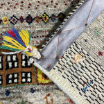 ペルシャギャッベ 約54cm x 73cm