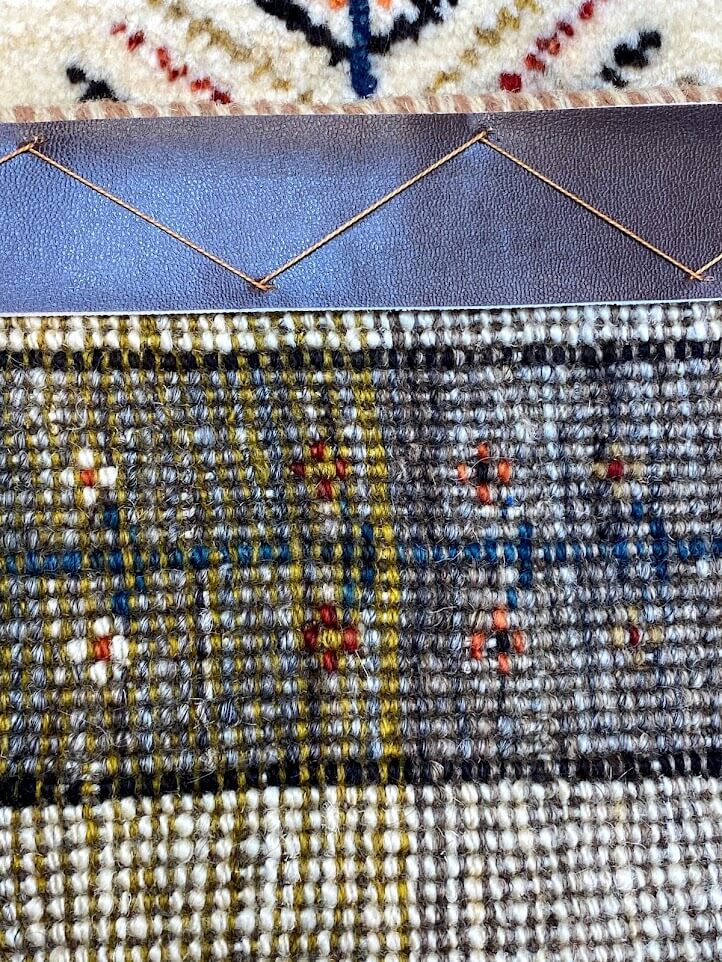 ペルシャ絨毯 ギャッベ 60x92cm 玄関マット 生命の樹