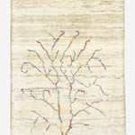 ペルシャ絨毯 ギャッベ ファイン 玄関マット