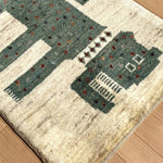 ペルシャ絨毯 ライオンラグ 玄関マット