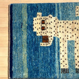 ペルシャギャッベ 約56cm x 89cm