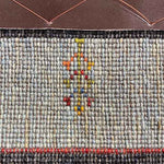 ペルシャ絨毯 ギャッベ ブルー 廊下