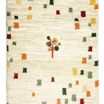 ペルシャ絨毯 ギャッベ 51x83cm 玄関マット