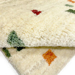 ペルシャ絨毯 ギャッベ 51x83cm 玄関マット