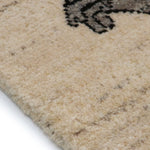 ギャッベ ペルシャ絨毯 ライオン