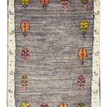 ペルシャ絨毯 ギャッベ ファイン 50x80cm 玄関マット