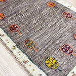 ペルシャ絨毯 ギャッベ ファイン 50x80cm 玄関マット