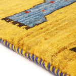 ペルシャギャッベ ライオン 約65cm x 90cm