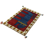 手織りペルシャ絨毯 ライオンギャッベ