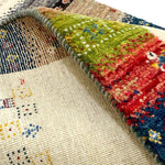 手織りペルシャ絨毯 ギャッベ ファイン 玄関マット