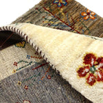 ペルシャ絨毯 ギャッベ カシュクリ 玄関マット