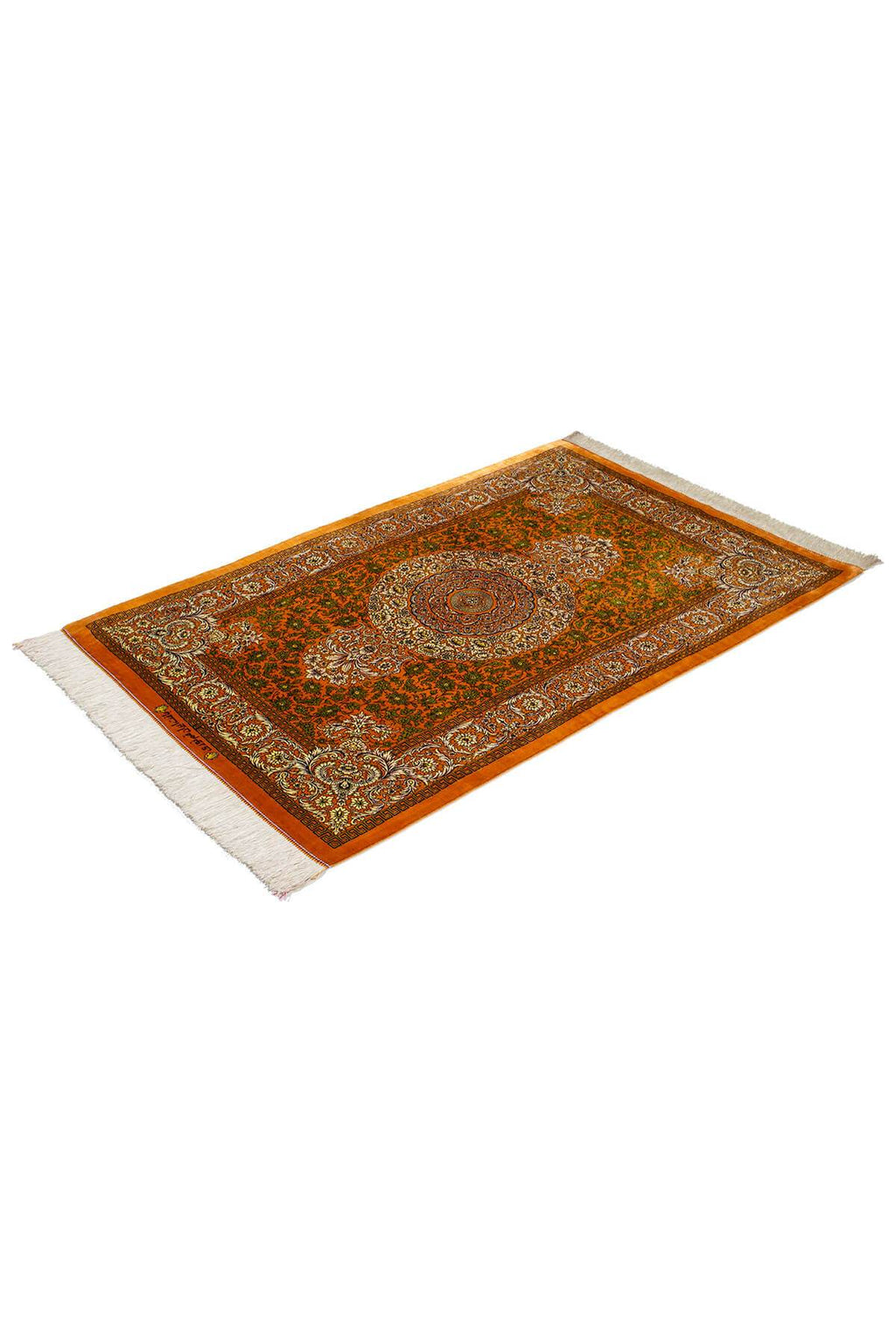 ペルシャ絨毯 シルク 約82cm x 125cm SATHI RUGS