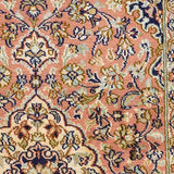 カシミールシルクウールのラグ - 繊細な光沢