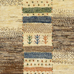 ギャッベ ペルシャ絨毯 アイボリー