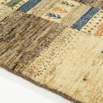 ギャッベ ペルシャ絨毯 アイボリー