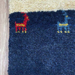 ペルシャ絨毯 ギャッベ 横向き