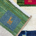 ペルシャ絨毯 ギャッベ 横向き