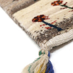 ペルシャ絨毯 ギャッベ ファイン 玄関マット