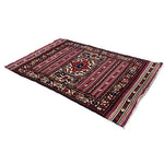 アフガニスタン絨毯 100x145cm トライバルラグ