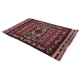 アフガニスタン絨毯 100x145cm トライバルラグ