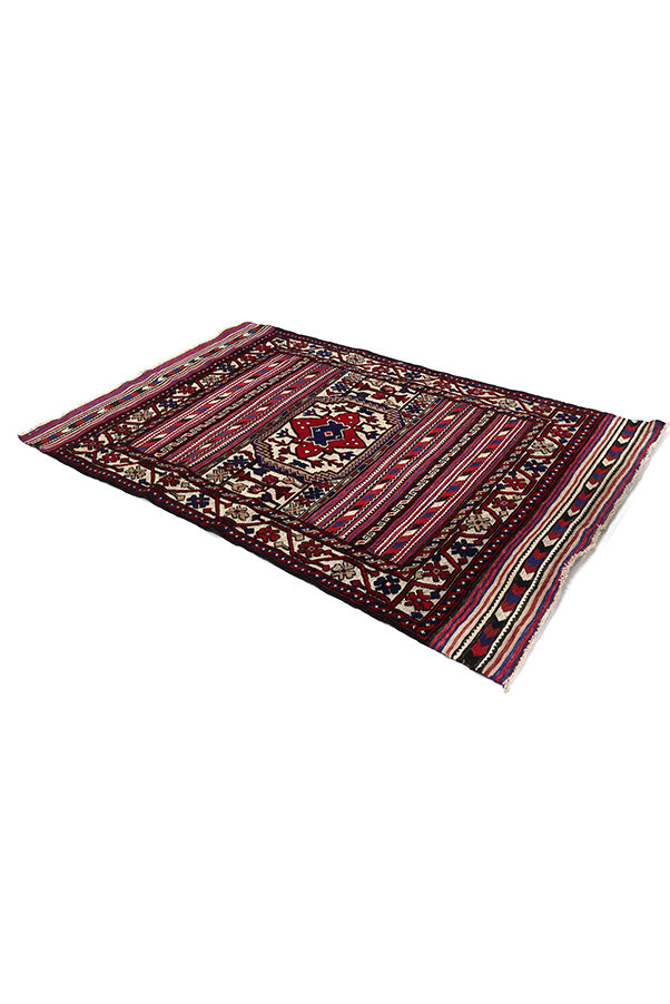 アフガニスタン絨毯 100x145cm トライバルラグ