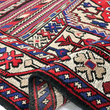 アフガニスタン絨毯 100x145cm トライバルラグ